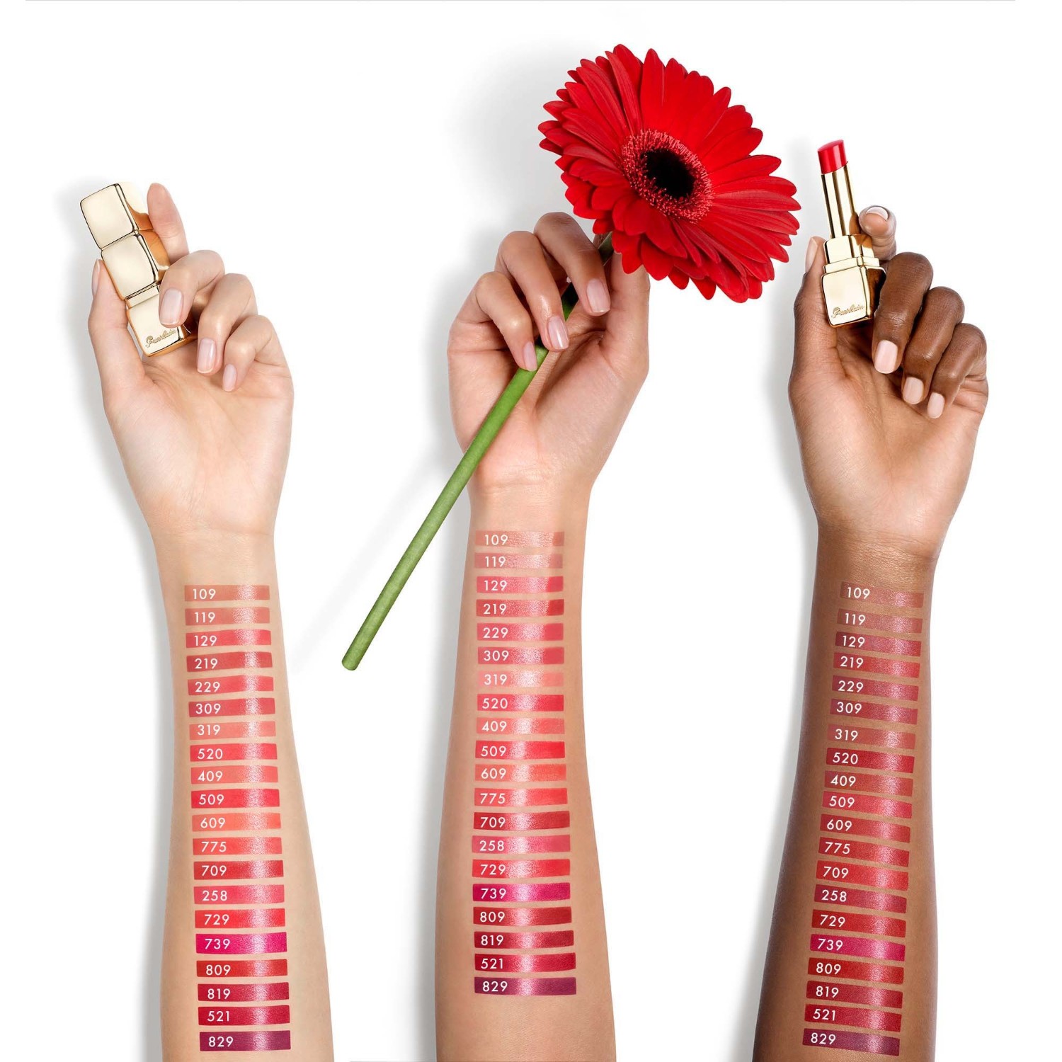 Guerlain Shine Bloom élénkítő vörös