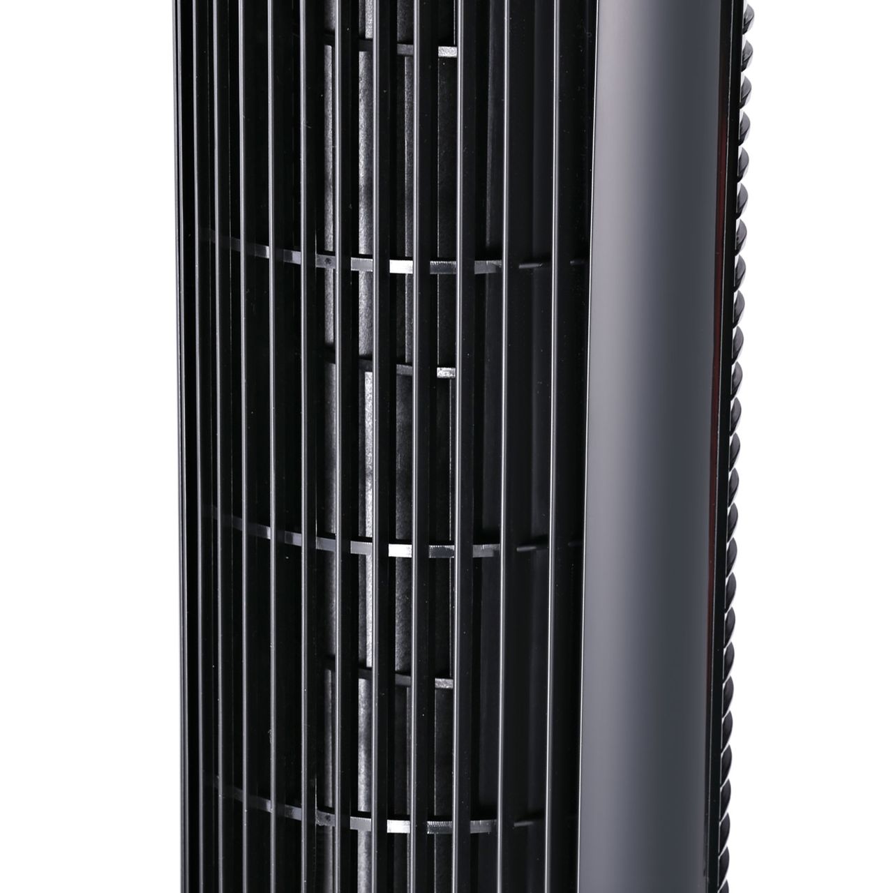 HOMCOM Standventilator 45 W Turmventilator, 3 Belüftungsstufen, ABS, Schwarz