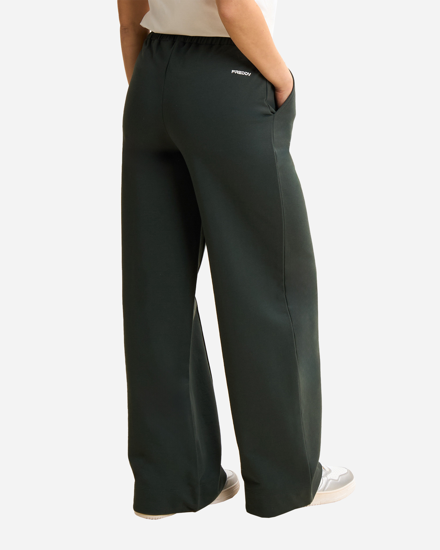 Nohavice Freddy Palazzo W 25WPJLP2N-BLK621-