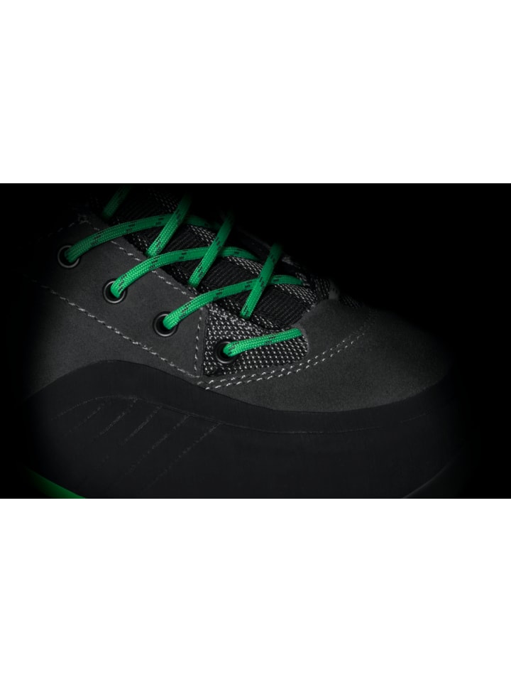 GUGGEN MOUNTAIN Wanderschuhe Gummikappe in Dunkelgrau-Grün günstig kaufen