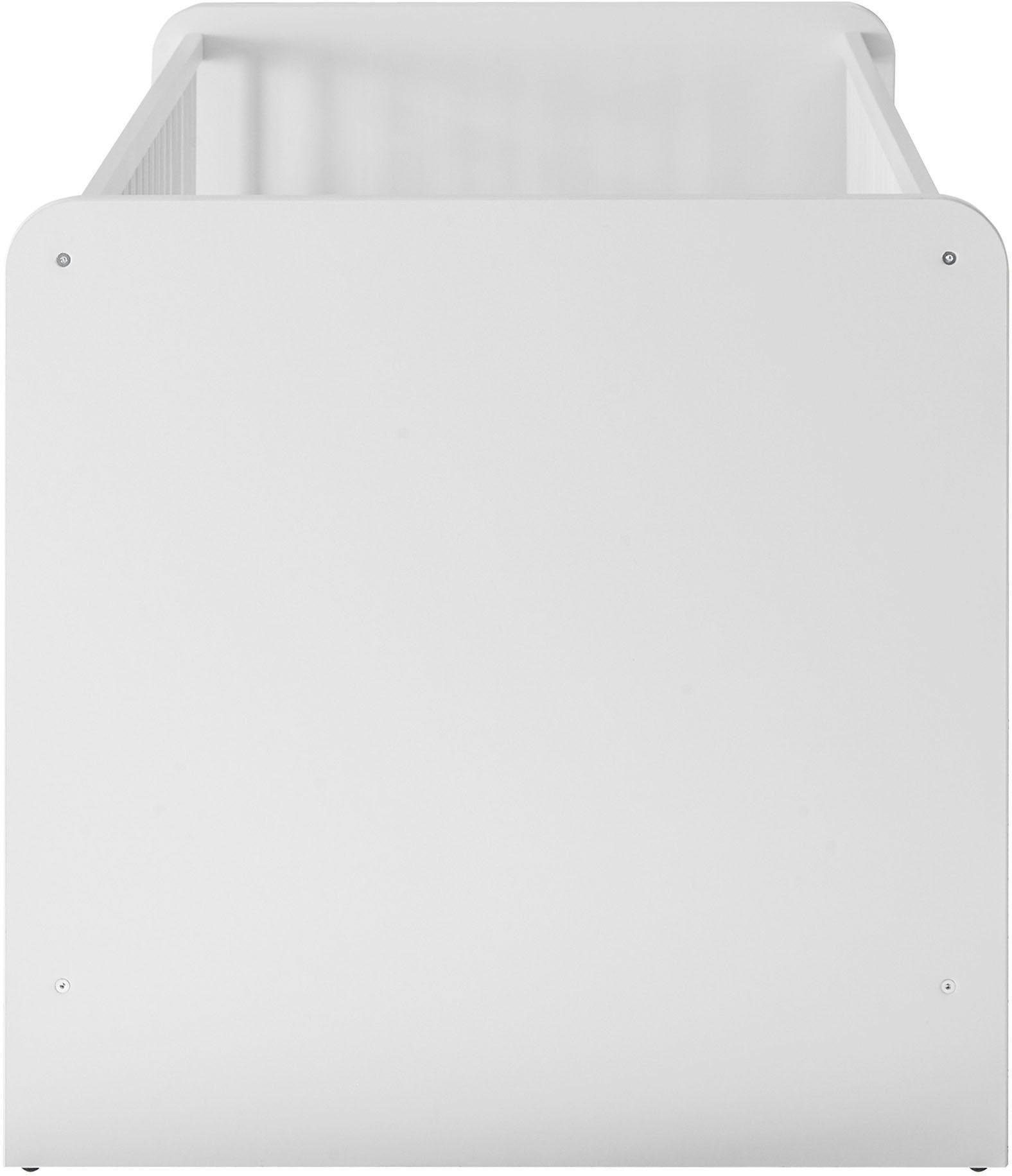 Begabino Babyzimmer-Komplettset Bibo, (Set, 3-St., Bett, Wickelkommode, Schrank), Bett + Wickelkommode + 2-trg. Schrank