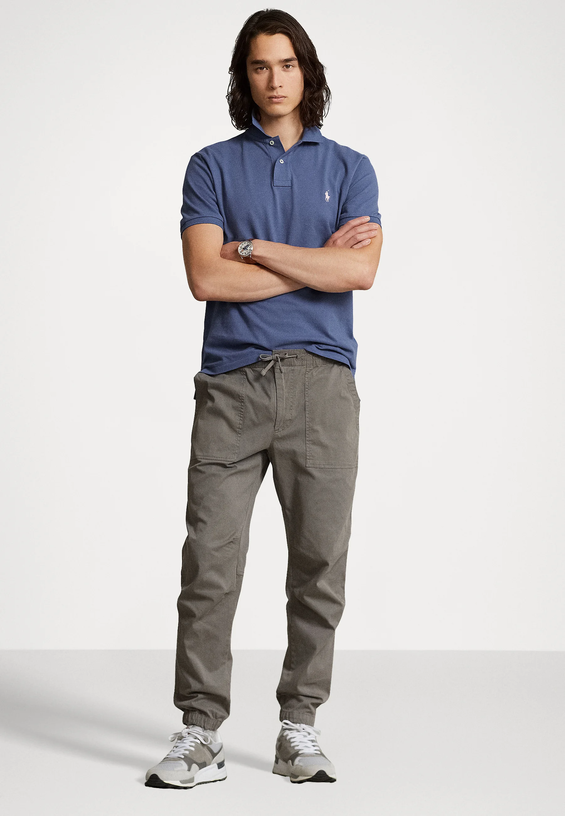 Polo Ralph Lauren SLIM FIT MESH SHIRT - Polo