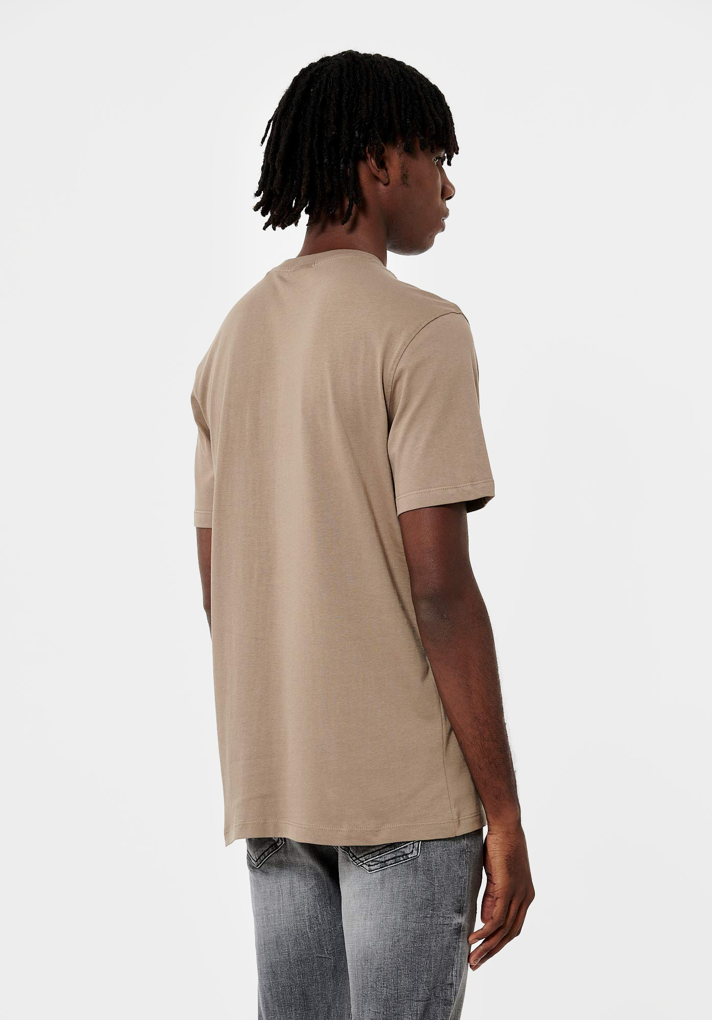 CLAES  T-shirt kaki Homme en 100% coton
