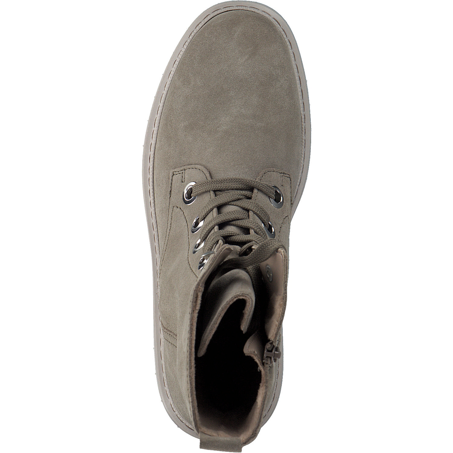 Gabor 71.721, Schnürstiefeletten, Damen, salbei