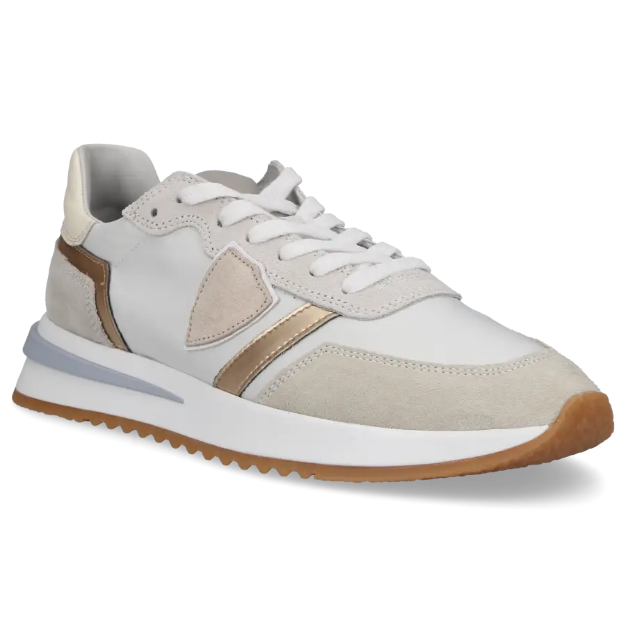 Philippe Model - Sneaker low TROPEZ 2.1 Veloursleder Nylon - weiß