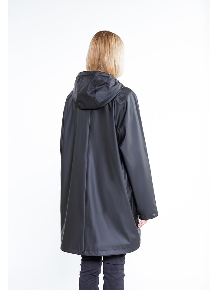 Schmuddelwedda Regenparka in Schwarz günstig kaufen