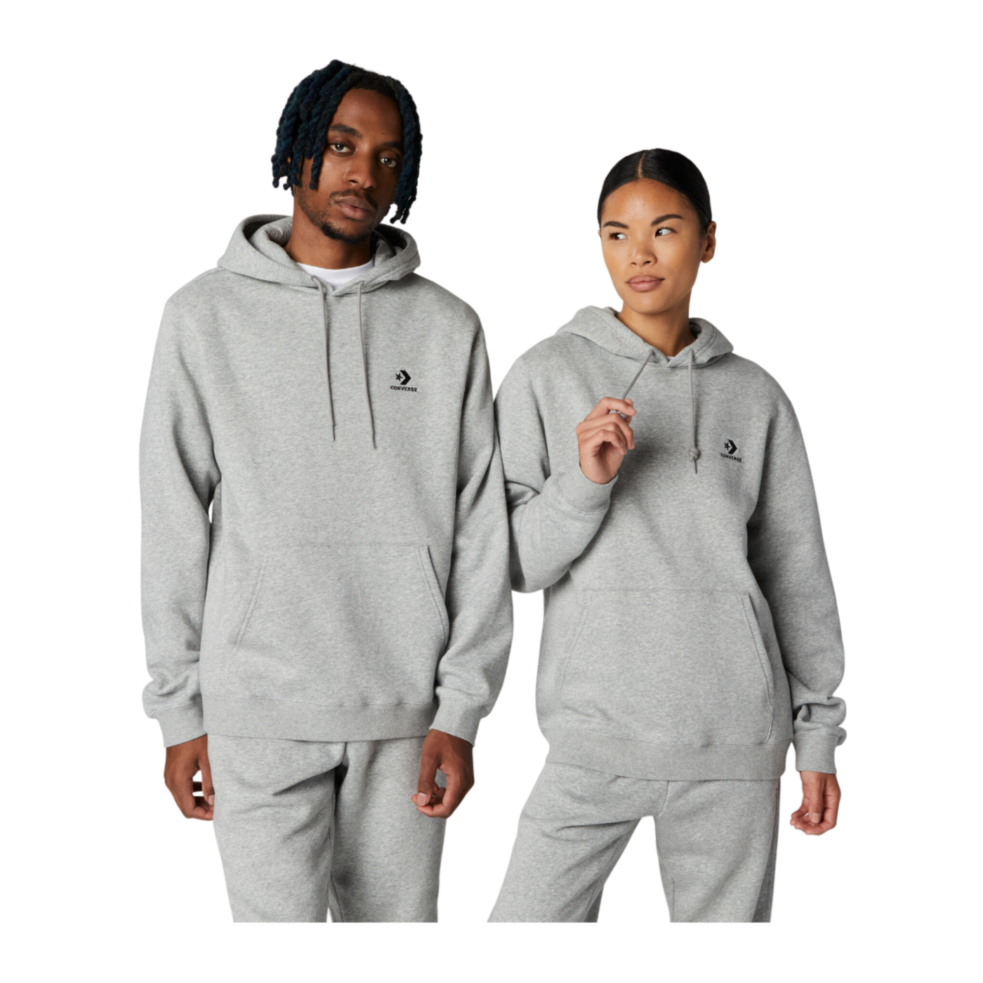 Converse Star Chevron Classic Hoody Beige F283