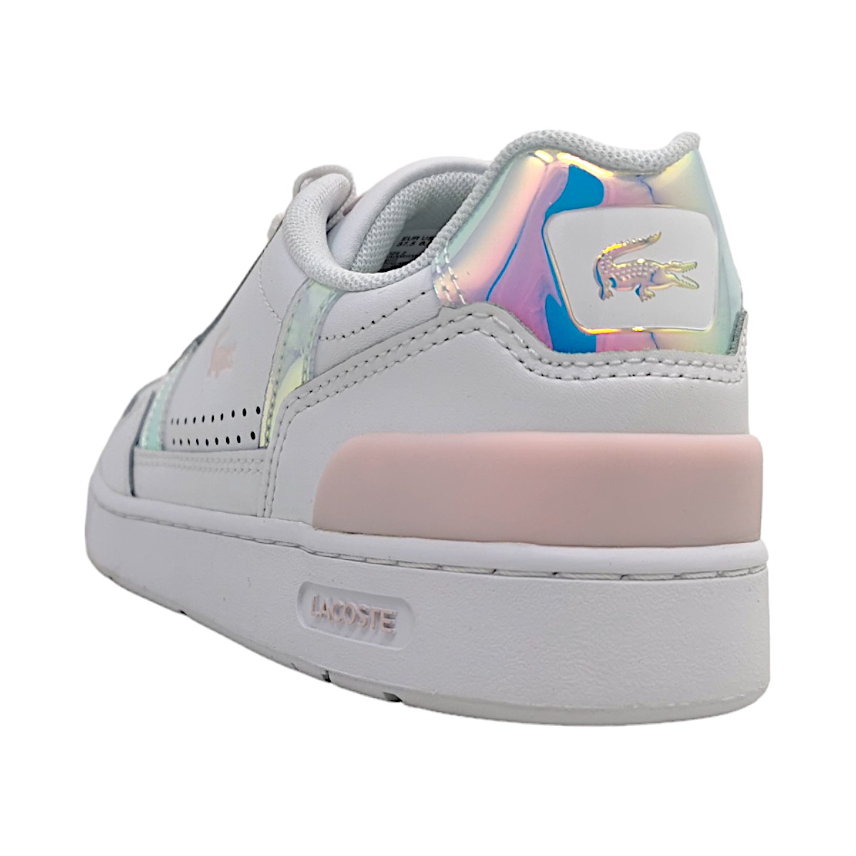 Lacoste T-Clip Pastel Accent Snea 747SFA00611Y9 Weiß 1Y9 White/ Pink