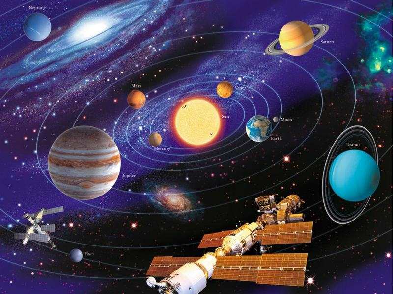 Puzzle XXL StarLine Le Système solaire 500p