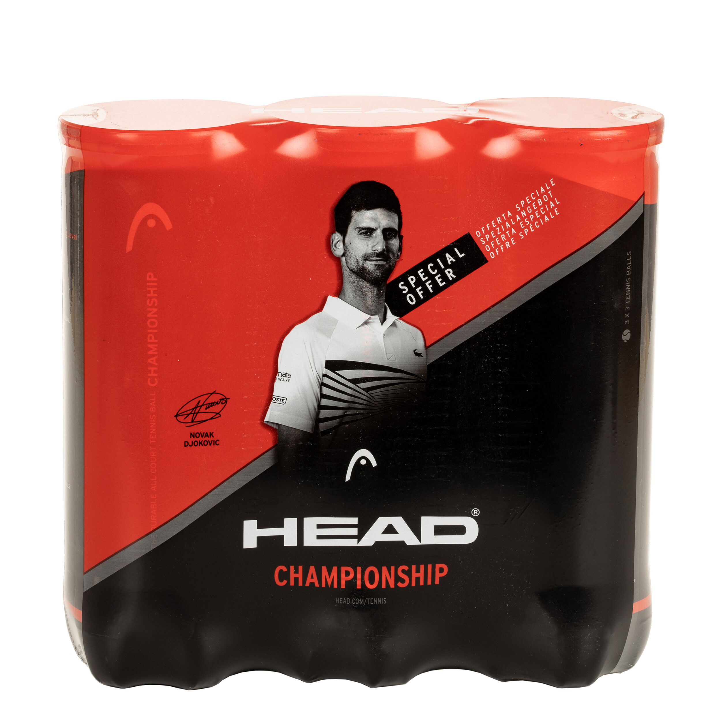 3x Championship Novak 3er Dose