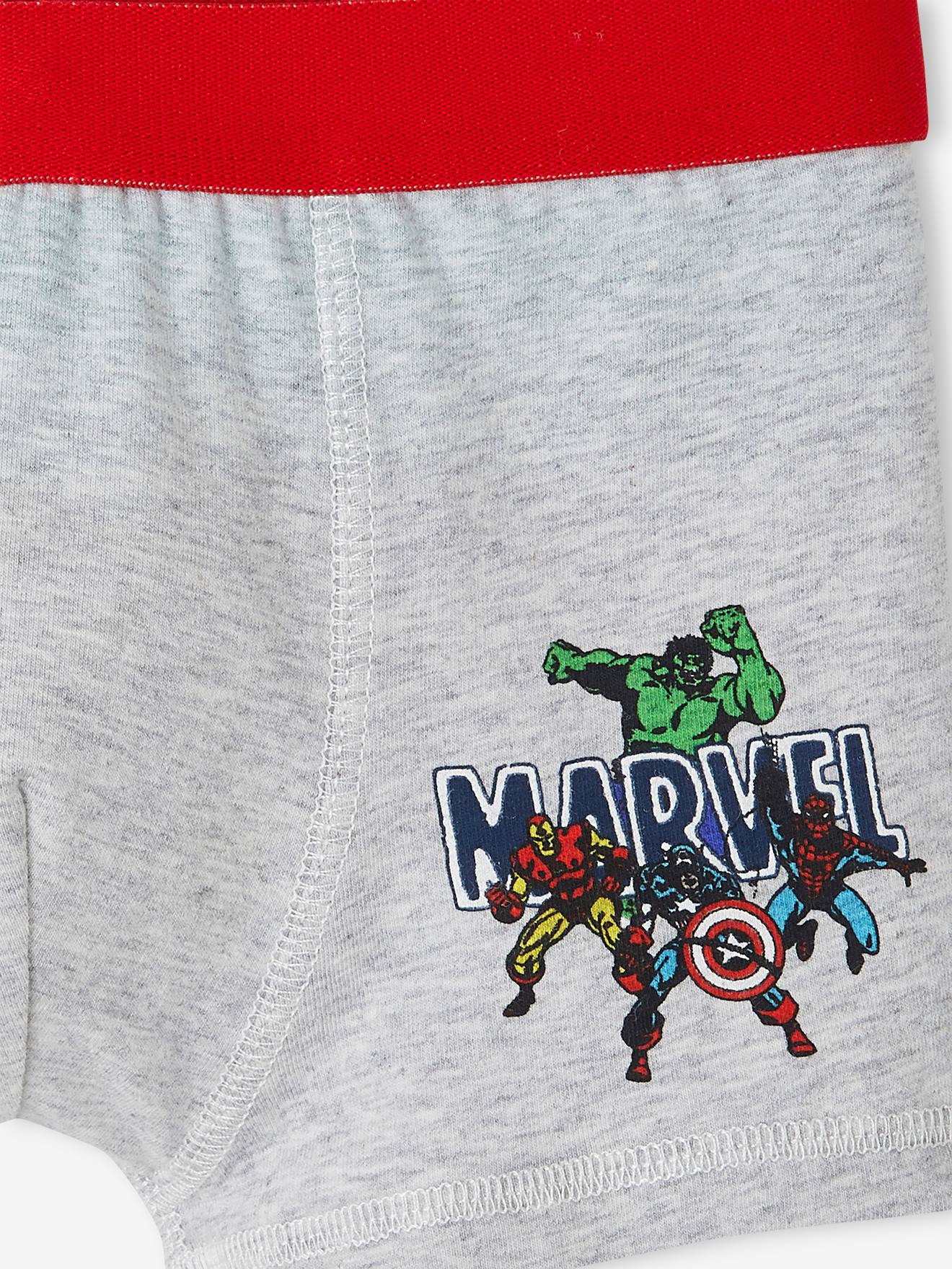 Lot de 3 boxers garçon Marvel® Avengers marine