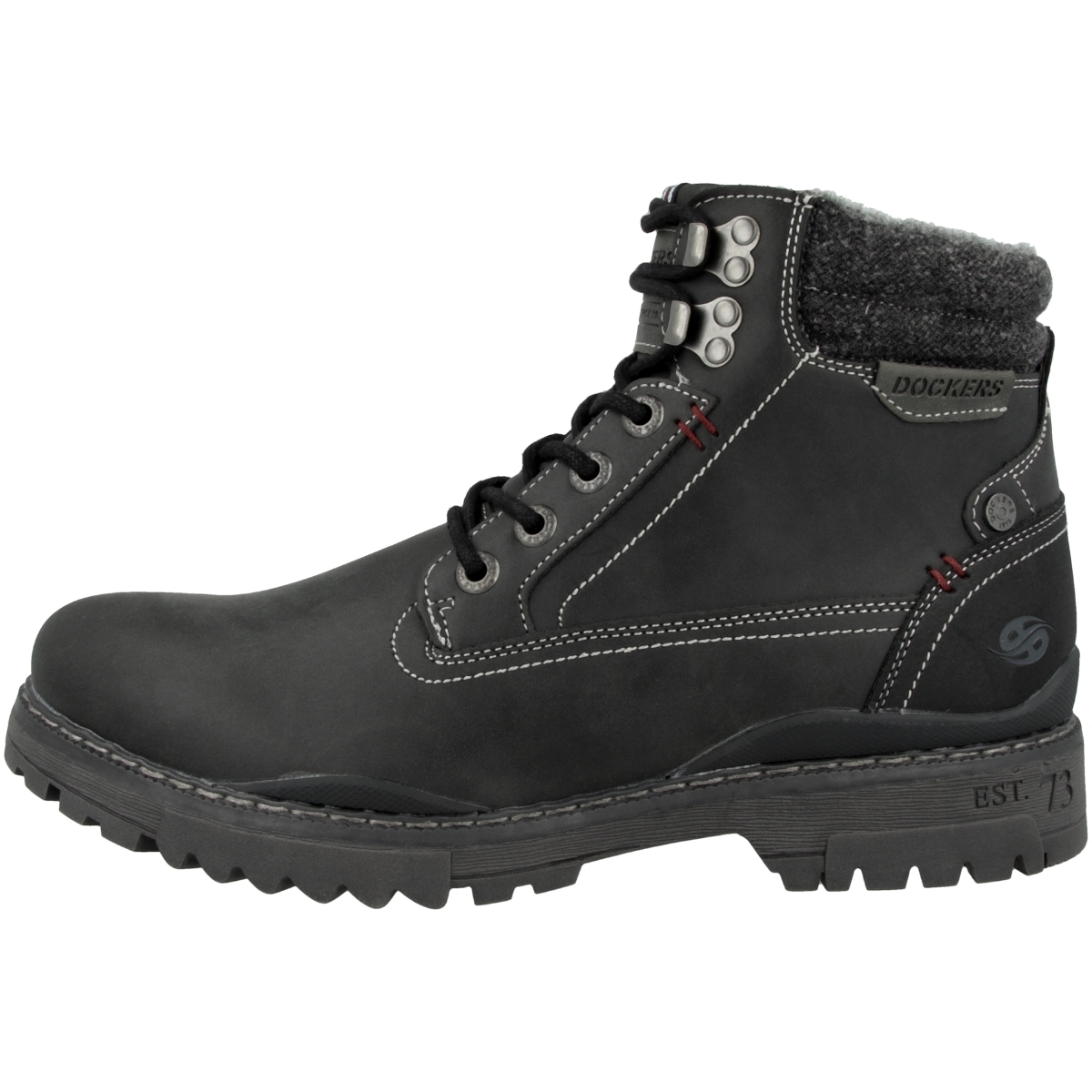 Dockers by Gerli 47LY001 Schnürboots schwarz