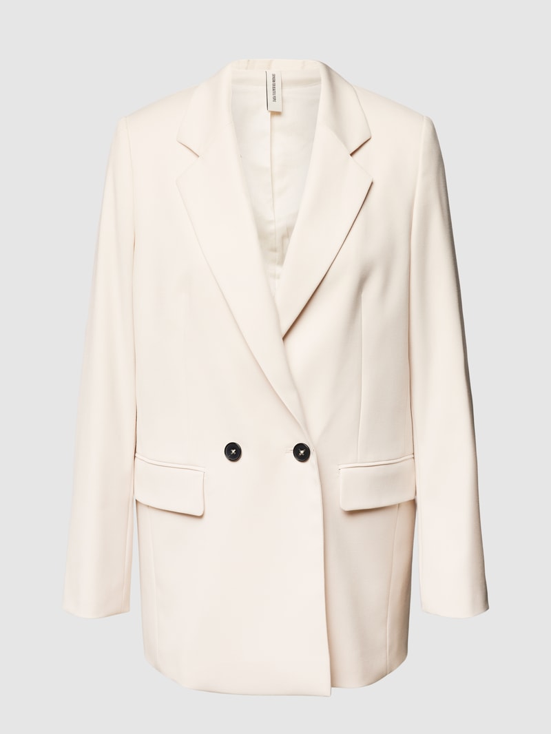 Blazer mit Reverskragen Modell 'WARDLOW' in ecru