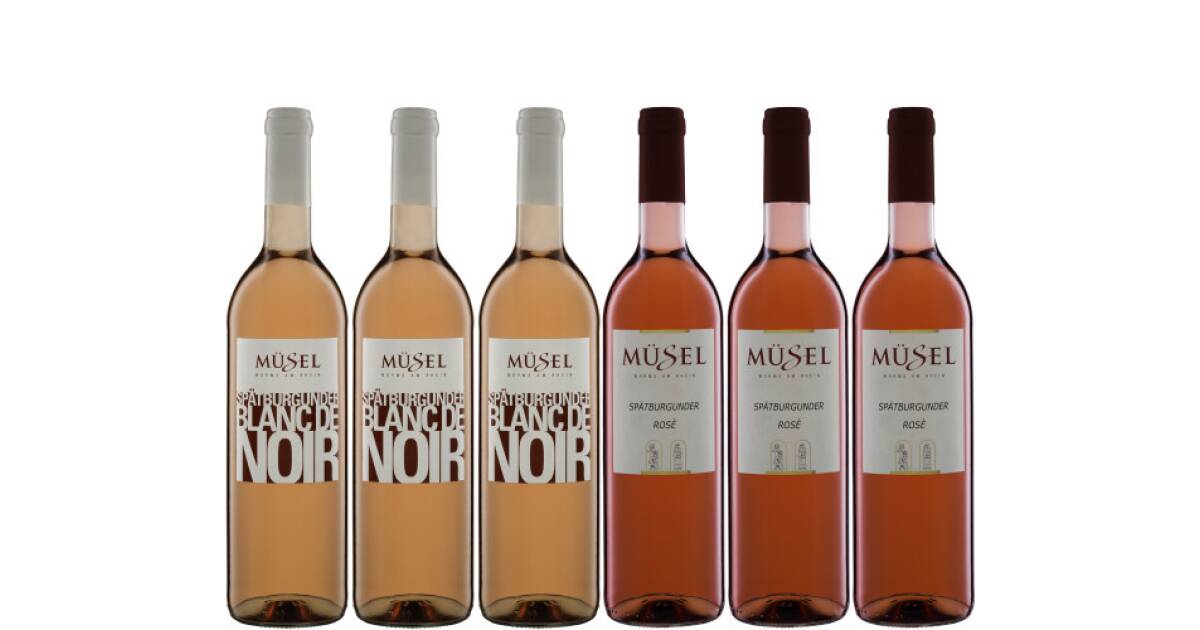 Blanc de Noir & Rosè Paket von Weingut Müsel günstig bei wein.de kaufen