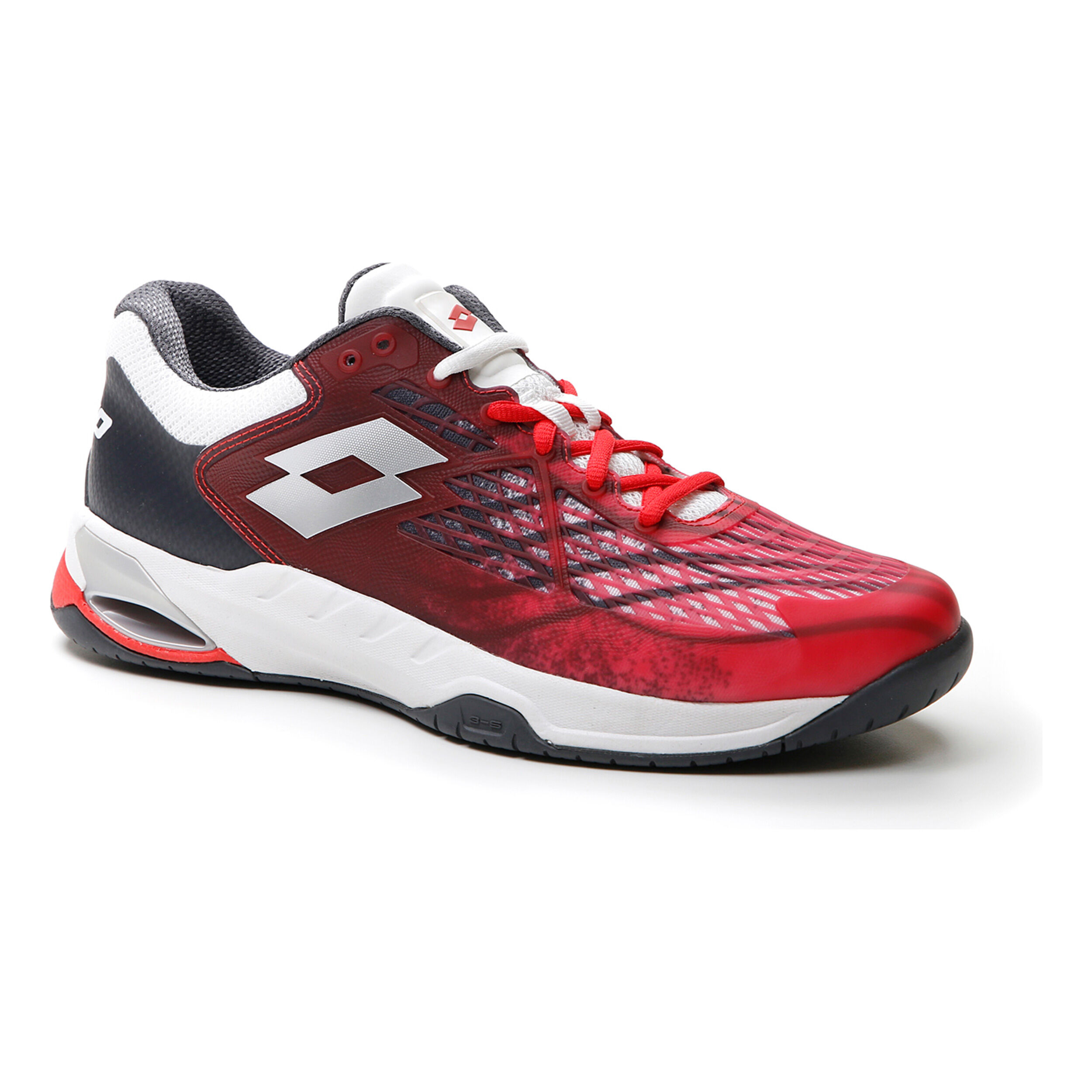 MIRAGE 100 SPD Allcourtschuh Herren - Rot, Weiß