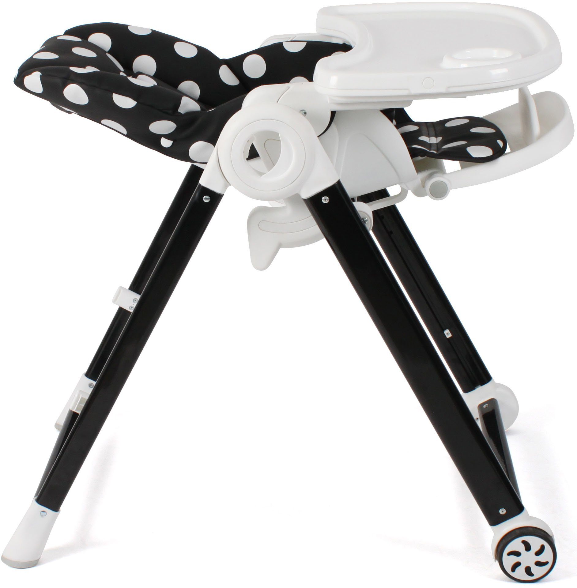 CHIC4BABY Hochstuhl Aro, Dots black