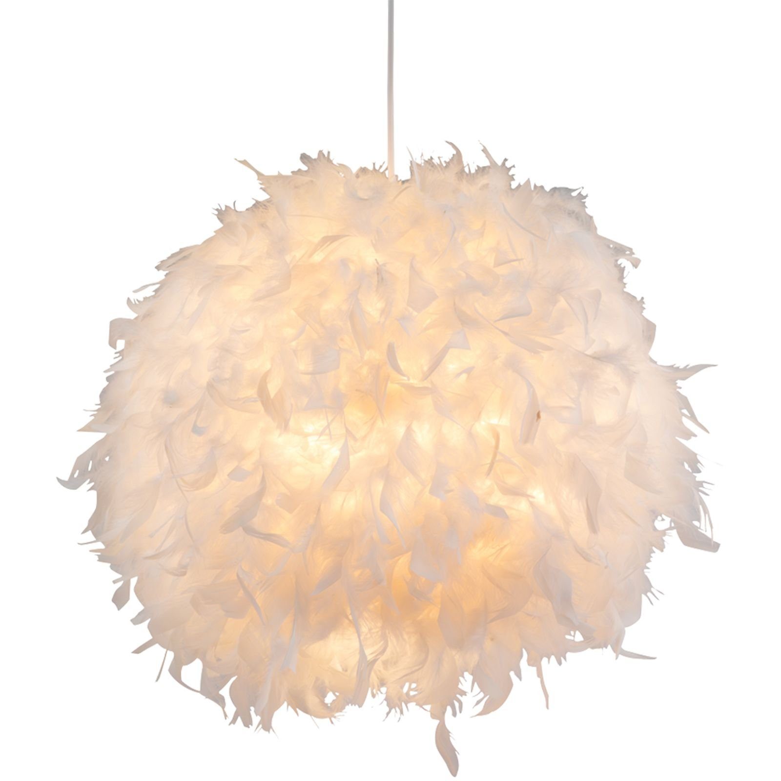 Globo Hängeleuchte GLOBO Hängeleuchte Schlafzimmer Pendelleuchte Wohnzimmer Hängelampe, Federlampe, weiß, rund, modern, ohne Leuchtmittel, Lichtfarbe ist abhängig vom Leuchtmittel, Pendellampe, Esszimmer, Küche, Flur