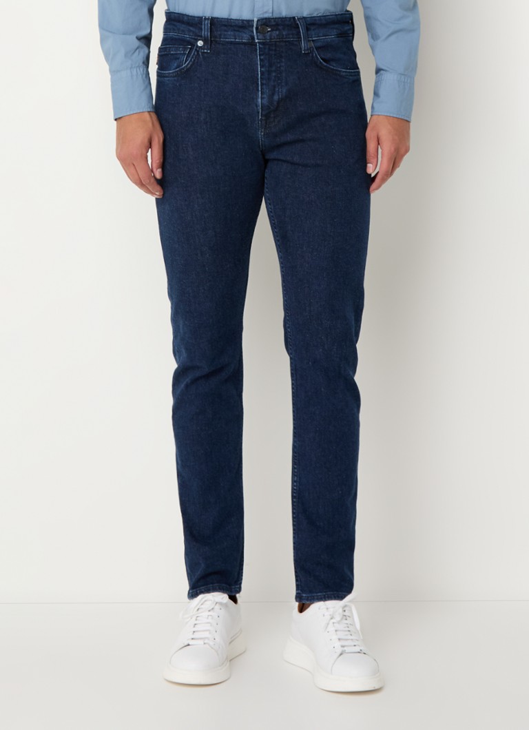 Džínsy slim fit od HUGO BOSS Delaware s tmavým praním