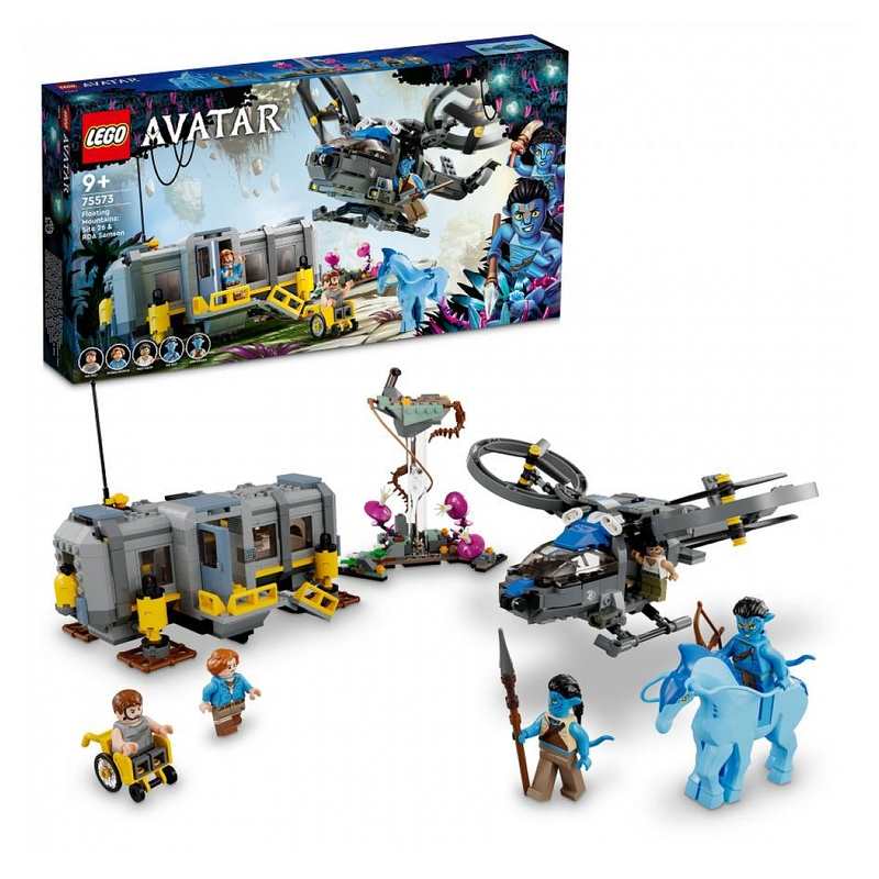 75573 Les montagnes flottantes : le secteur 26 et le samson rda LEGO Avatar