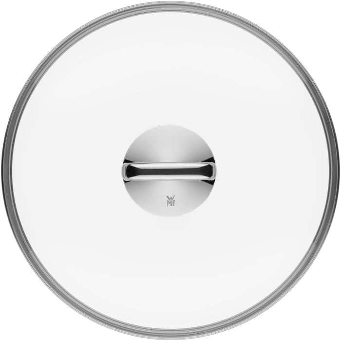 Fusiontec Mineral Wok mit Glasdeckel, 32 cm, Platinum