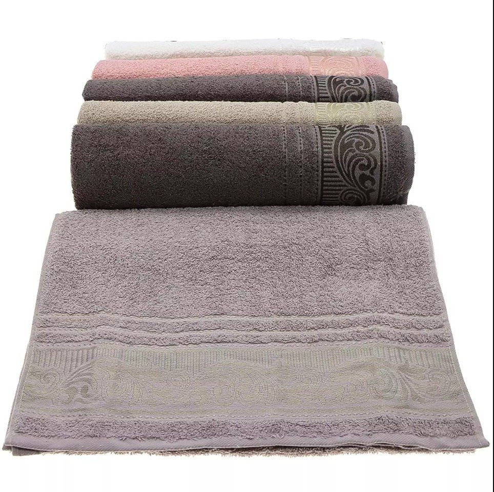 herémood Handtuch Set Küche- Hand- und Badetuch 6 er Set: Luxuriöse Komfort und Stil, (6-tlg)