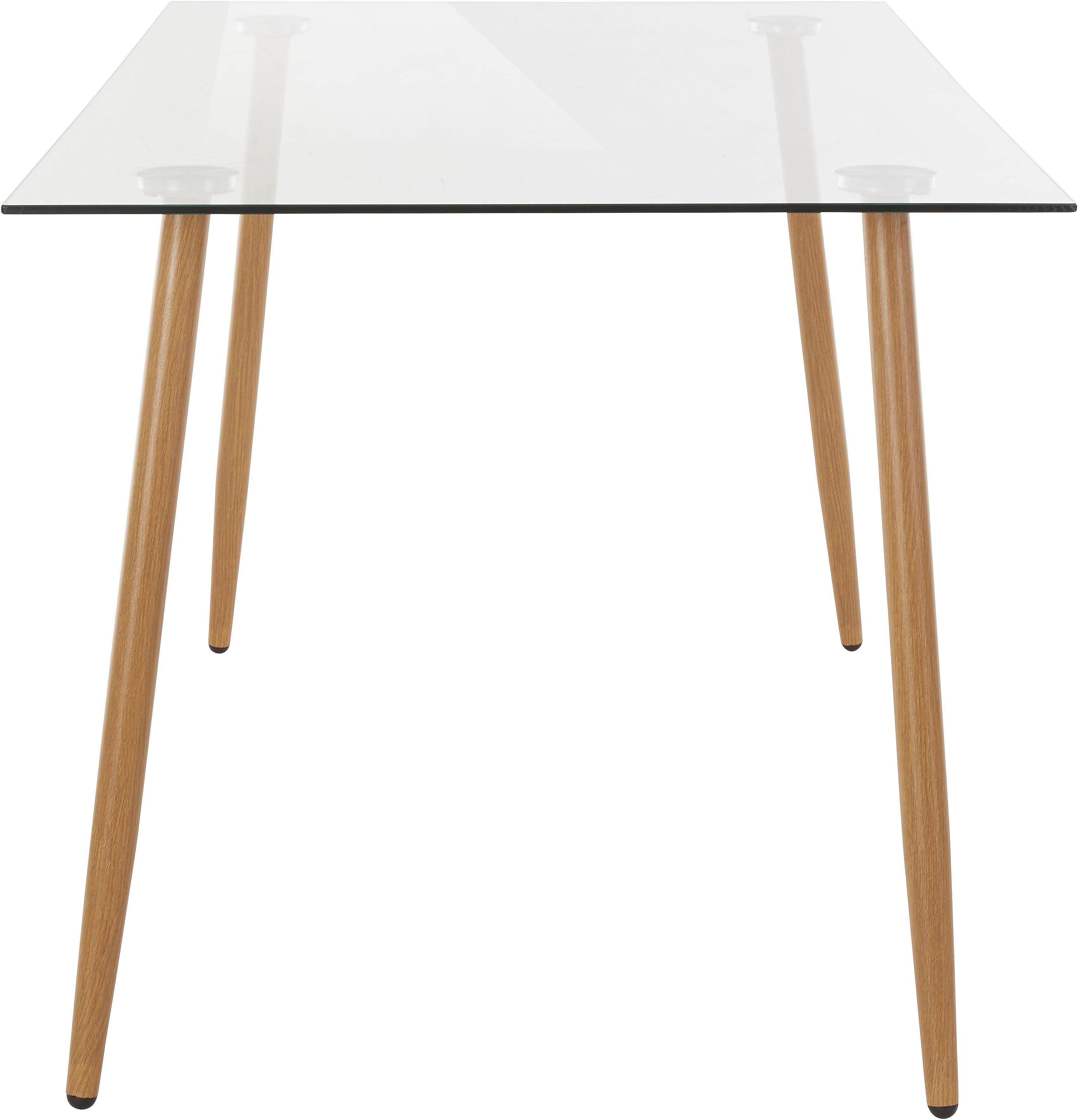 INOSIGN Glastisch Miller, Breite 140 cm