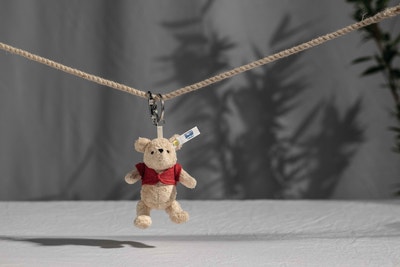 Anhänger Disney Winnie Puuh, 12 cm, beige