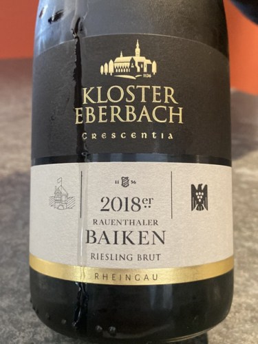 Kloster EberbachRauenthaler Crescentia Baiken Riesling Brut 2018