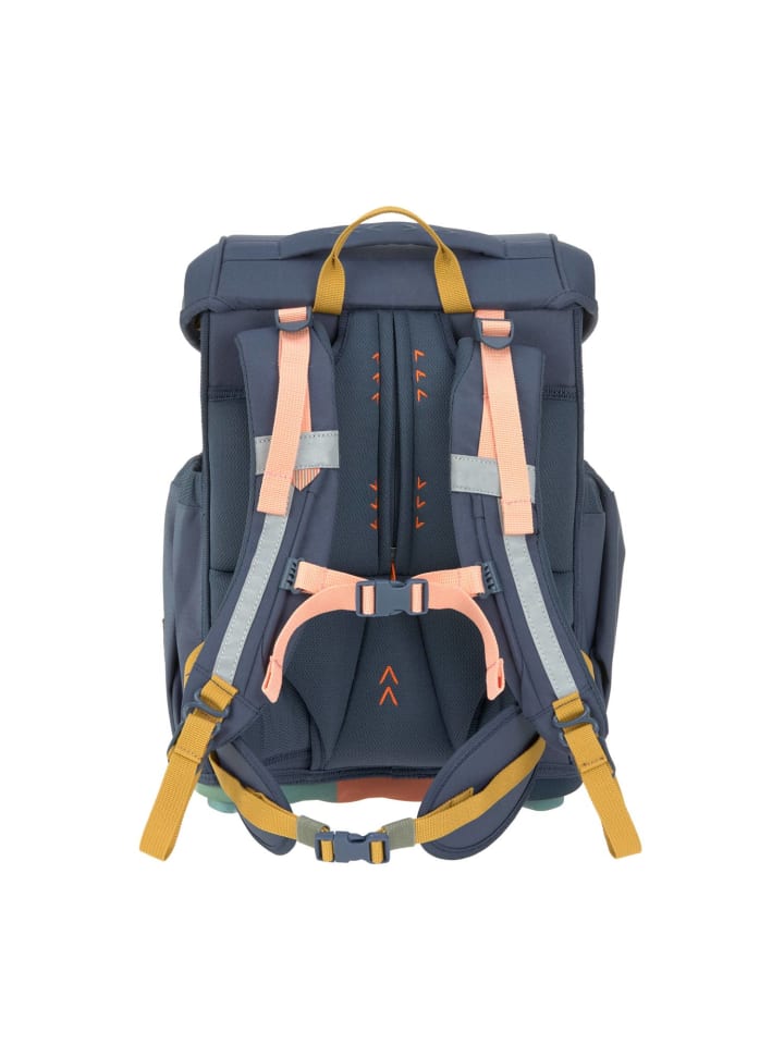 Lässig Lässig Schulranzen Set 7-teilig, Slim Unique navy günstig kaufen onesize