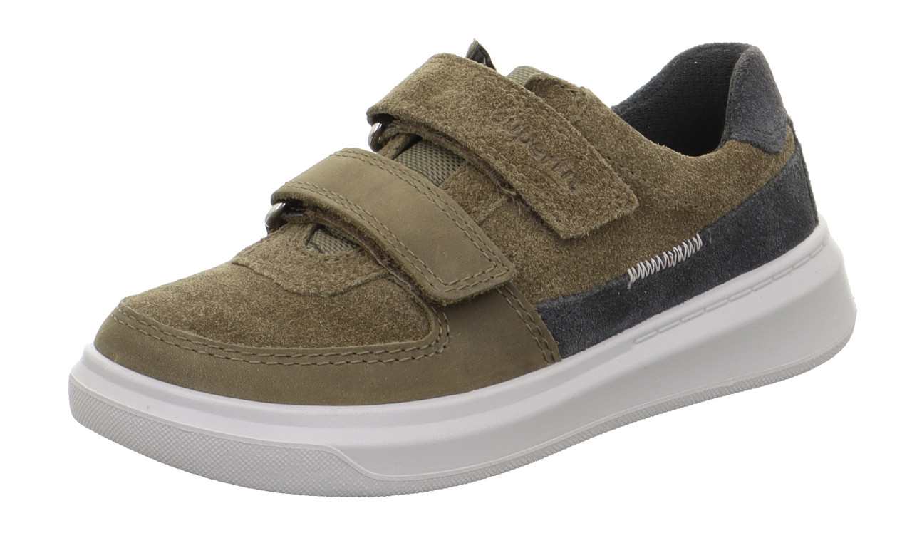 COSMO - Grün/GrauSneaker low mit Klettverschluss