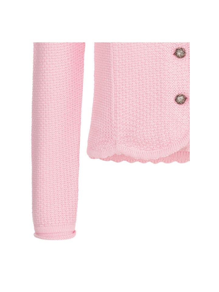 Nübler Kinderstrickjacke Yvonne in Rosa günstig kaufen