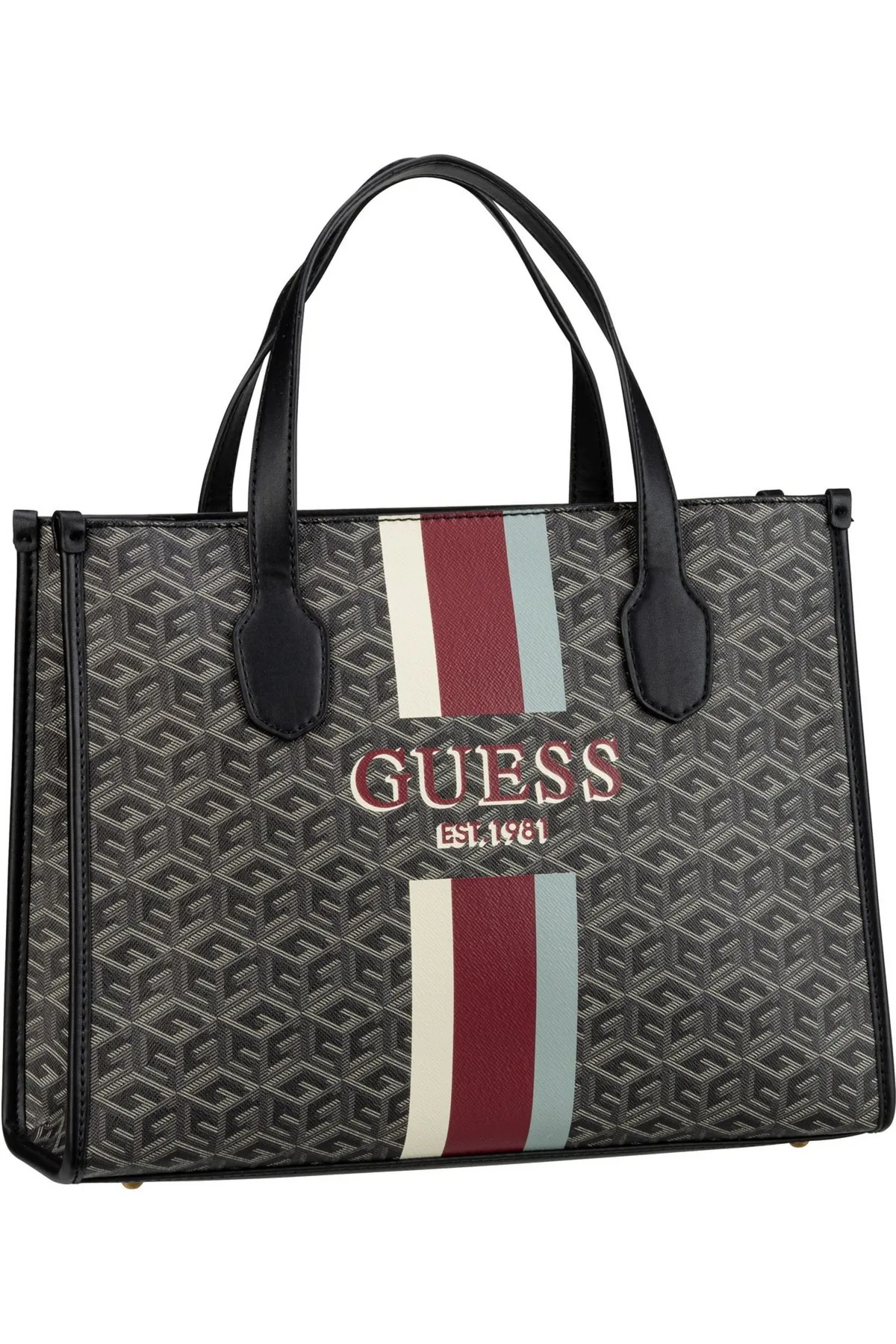 Guess  Handtasche Silvana Tote mit zwei Fächern