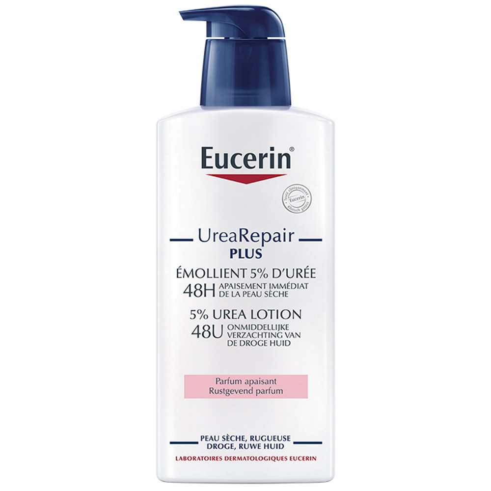eucerin UREAREPAIR PLUS Emollient 5% d'Urée Parfumé Soin corps hydratant peaux sèches