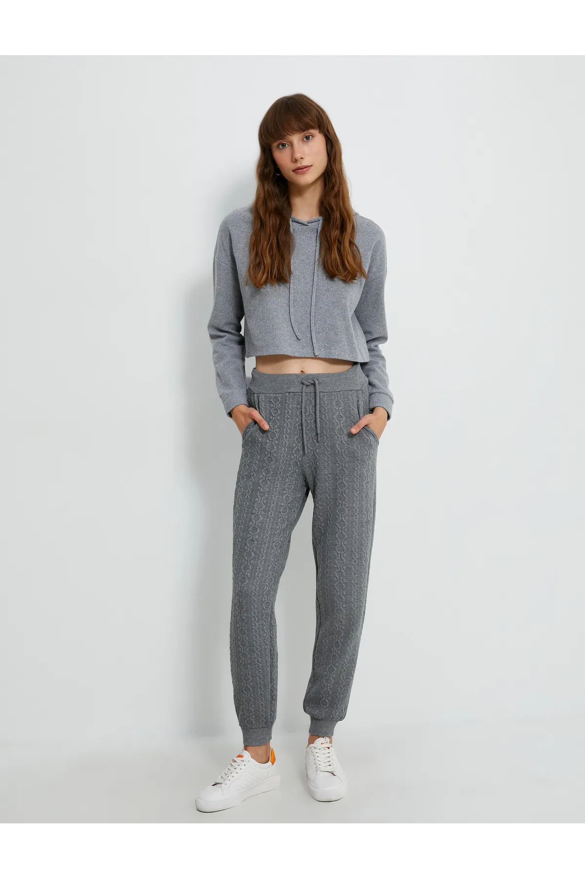 Koton  Jogger-Jogginghose mit strukturierter Taille und Tasche