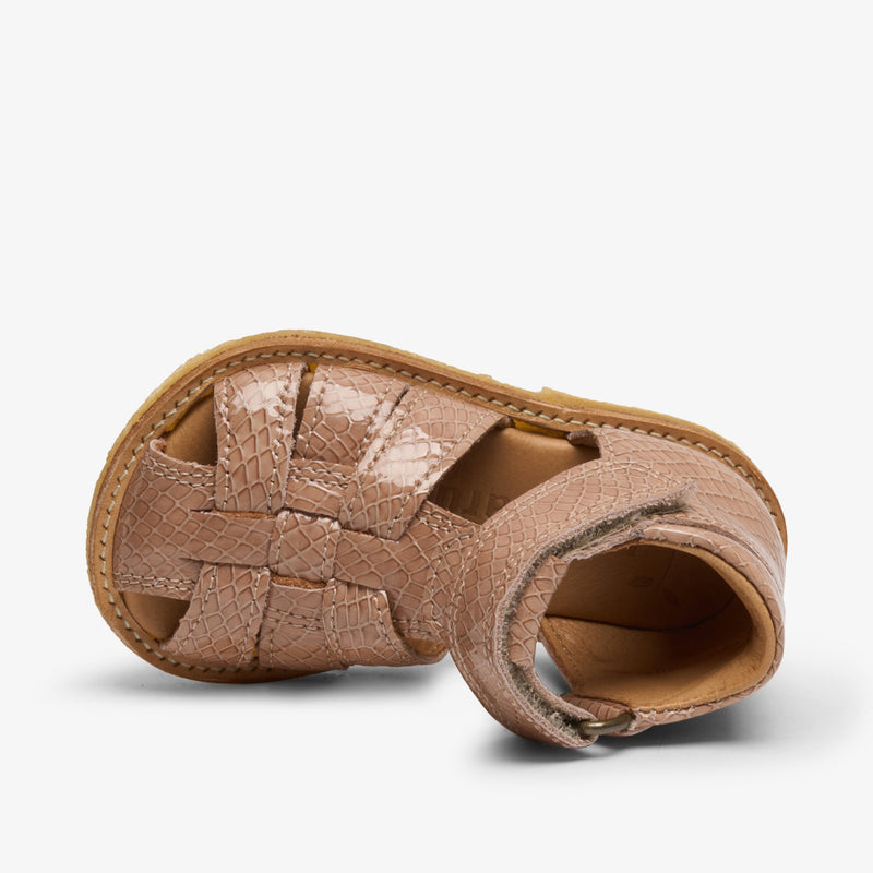 ami camel croco - Braun