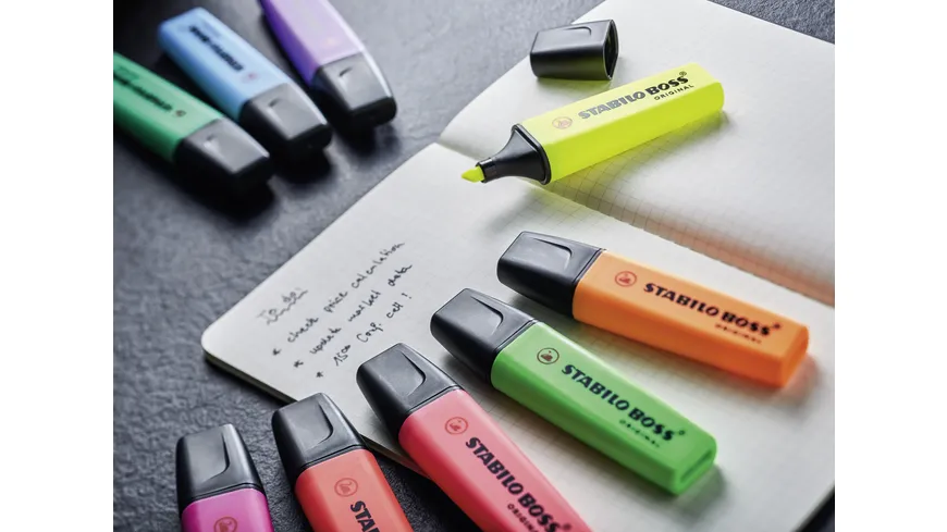 STABILO® Textmarker BOSS ORIGINAL gelb
