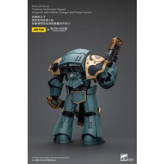 Warhammer The Horus Heresy Actionfigur 1/18 Tartaros Terminator Squad Sergeant With Volkite Charger And Power Sword 12 cm