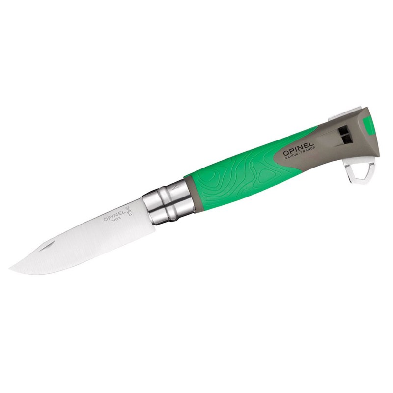 Opinel Messer n.12 inox Explore Green Edition