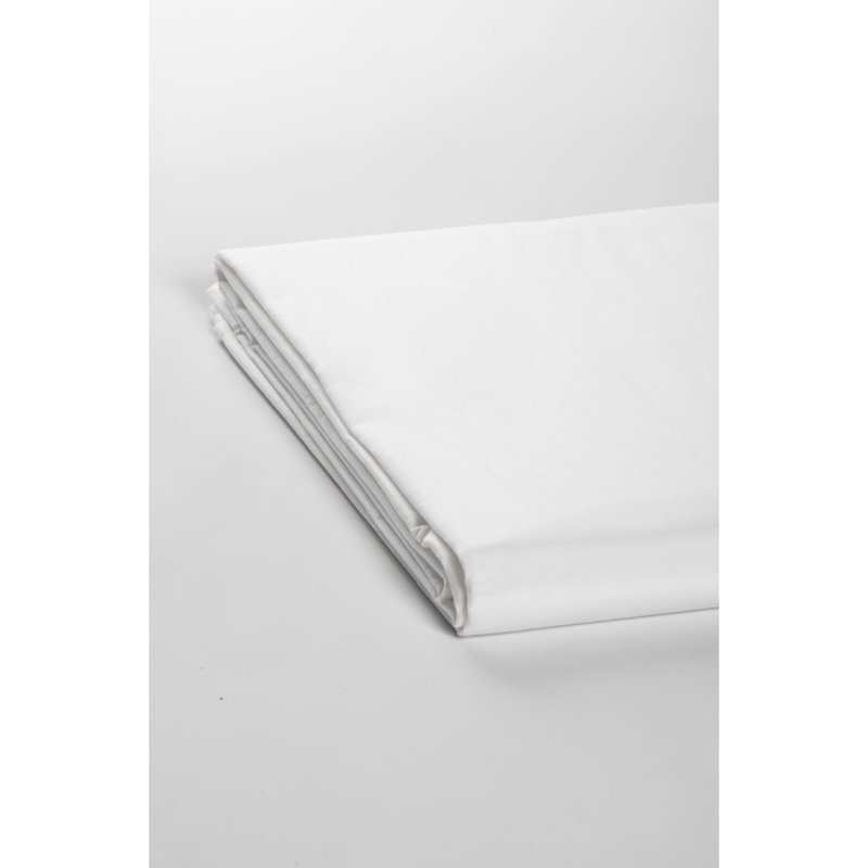Drap plat en Coton Bio 1 personne 180 x 290 cm