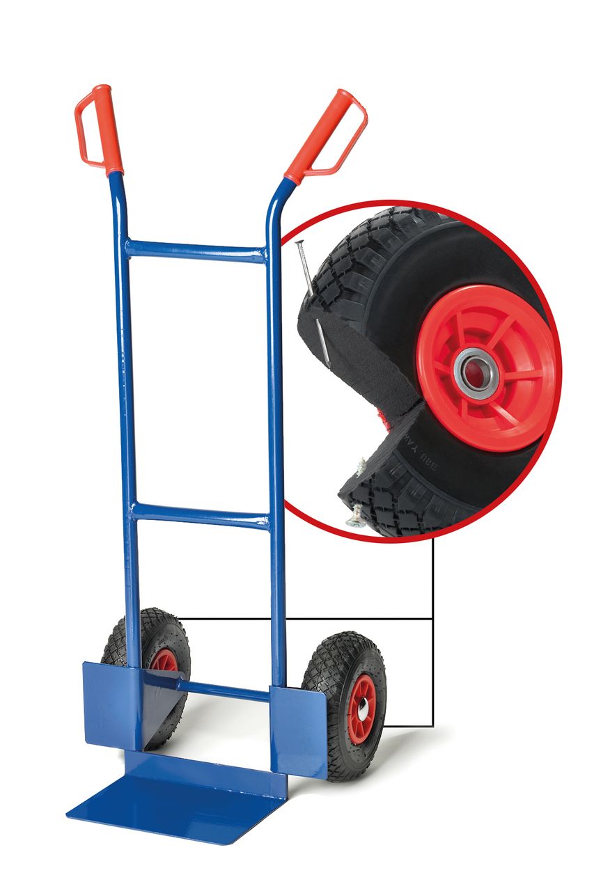 Profi-Bau-Technik ProBauTec Sackkarre Junior PU Tragkraft 200 Kg mit PU Rädern