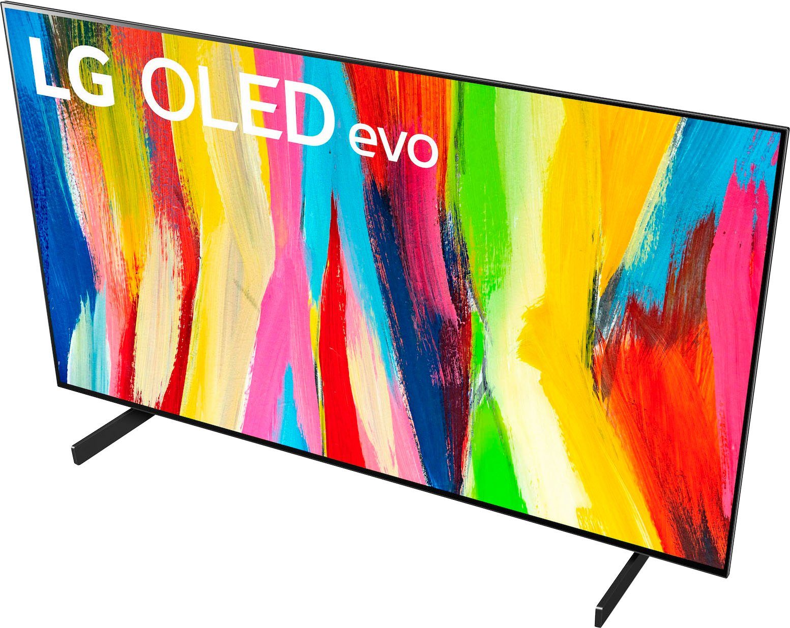 LG OLED42C27LA OLED-Fernseher (106 cm/42 Zoll, 4K Ultra HD, Smart-TV, OLED evo,bis zu 120Hz,α9 Gen5 4K AI-Prozessor,Dolby Vision & Atmos)
