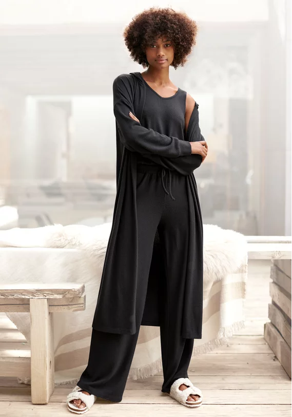 Longstrickjacke