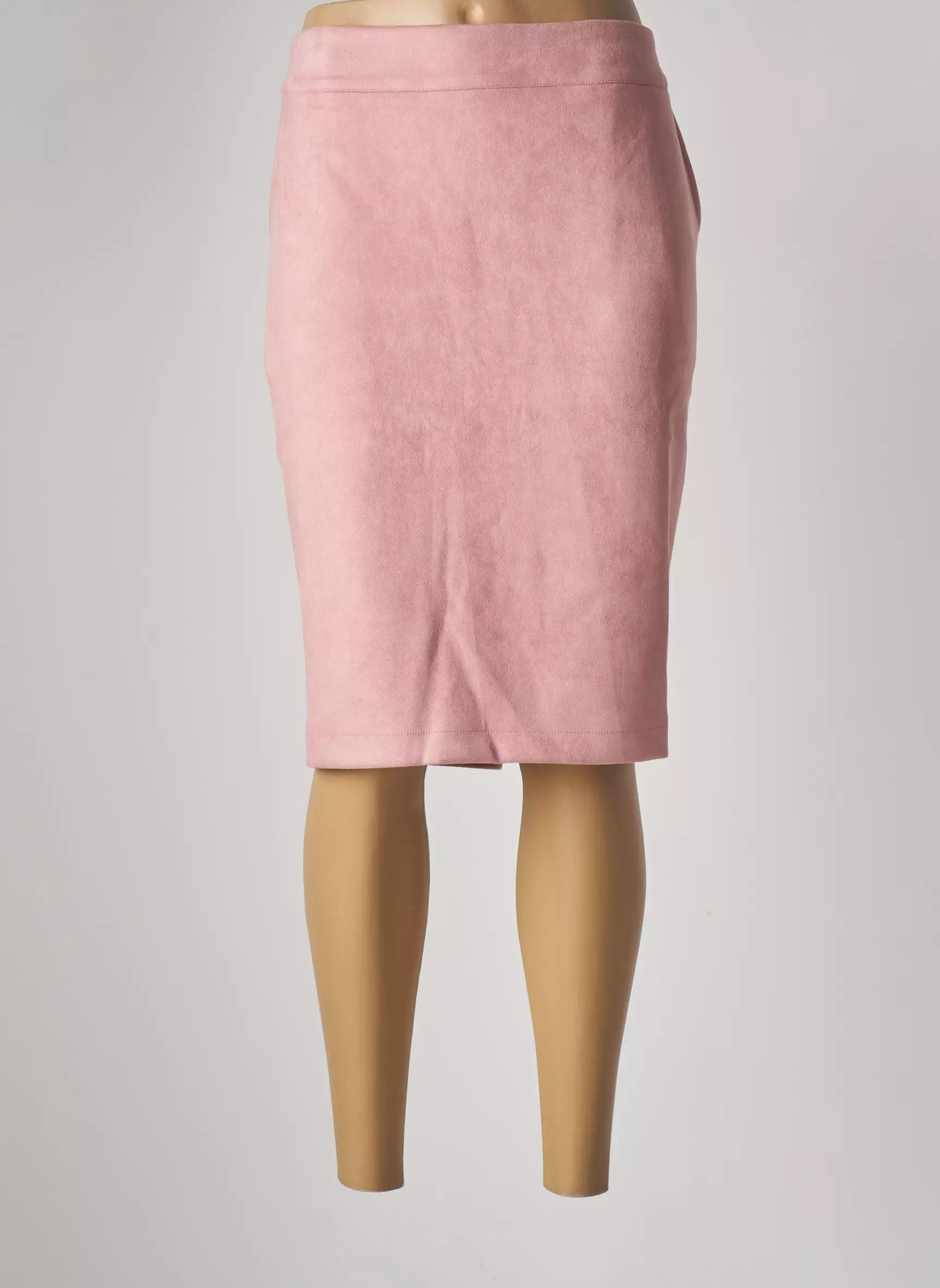 Multiples Jupes Mi Longues Femme couleur rose