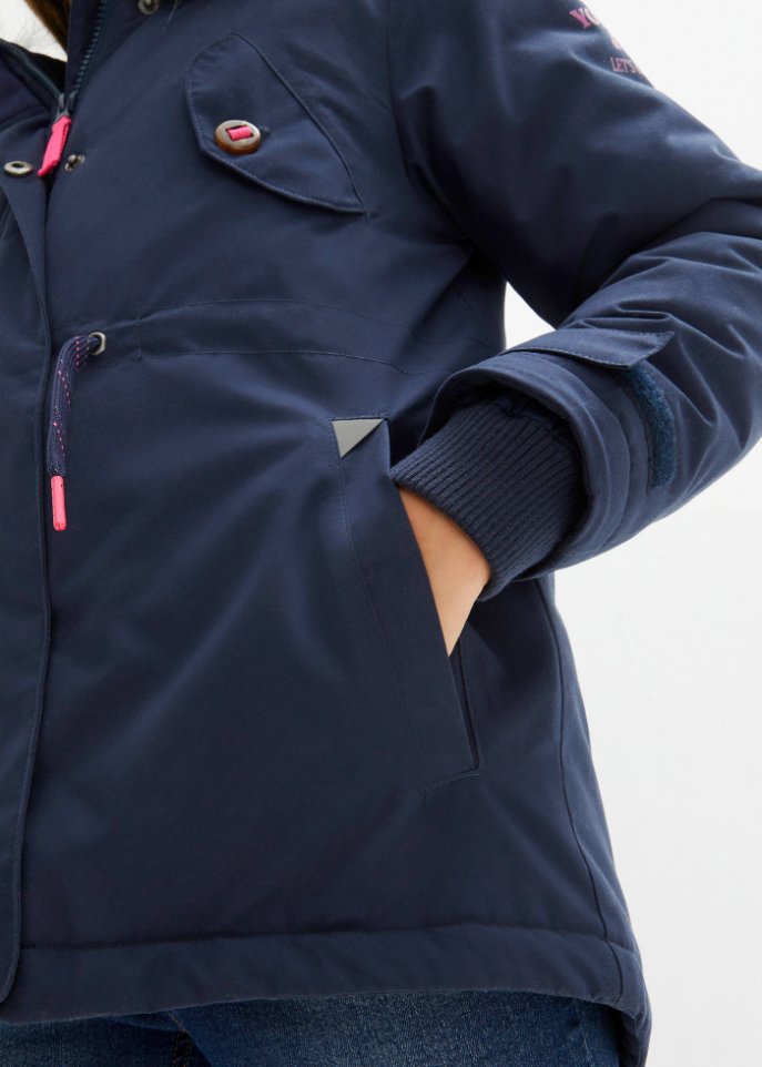 Mädchen Winter Parka mit Fell