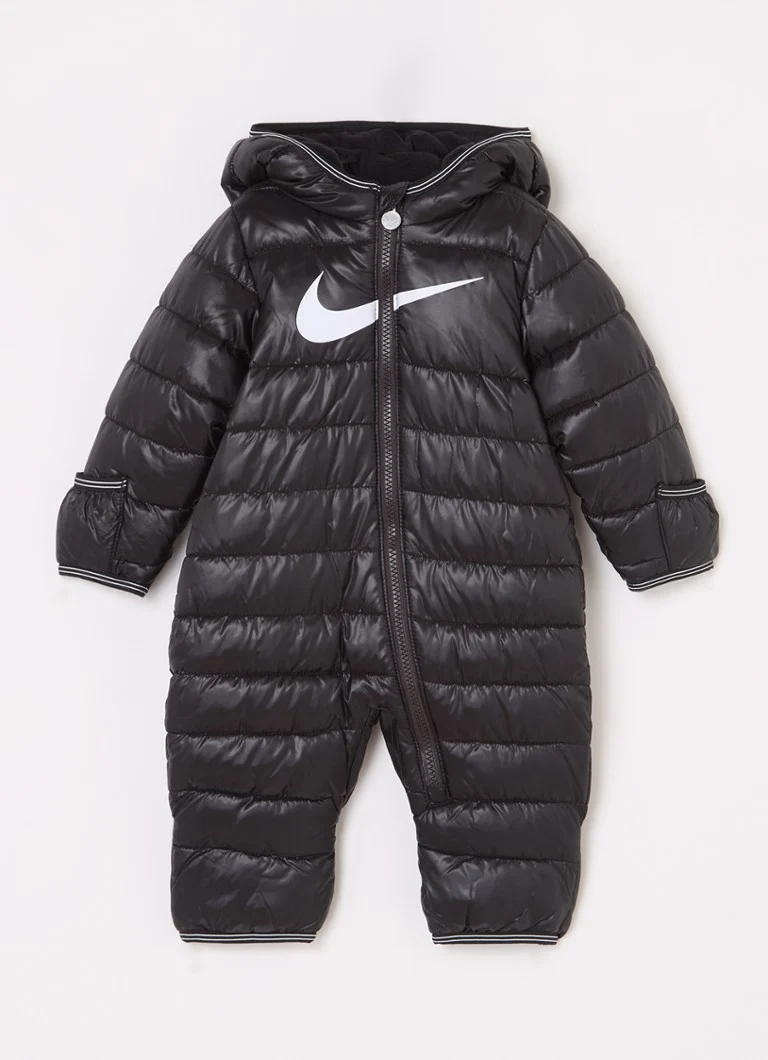 Oblazinjen otroški kombinezon Nike Swoosh z logotipom