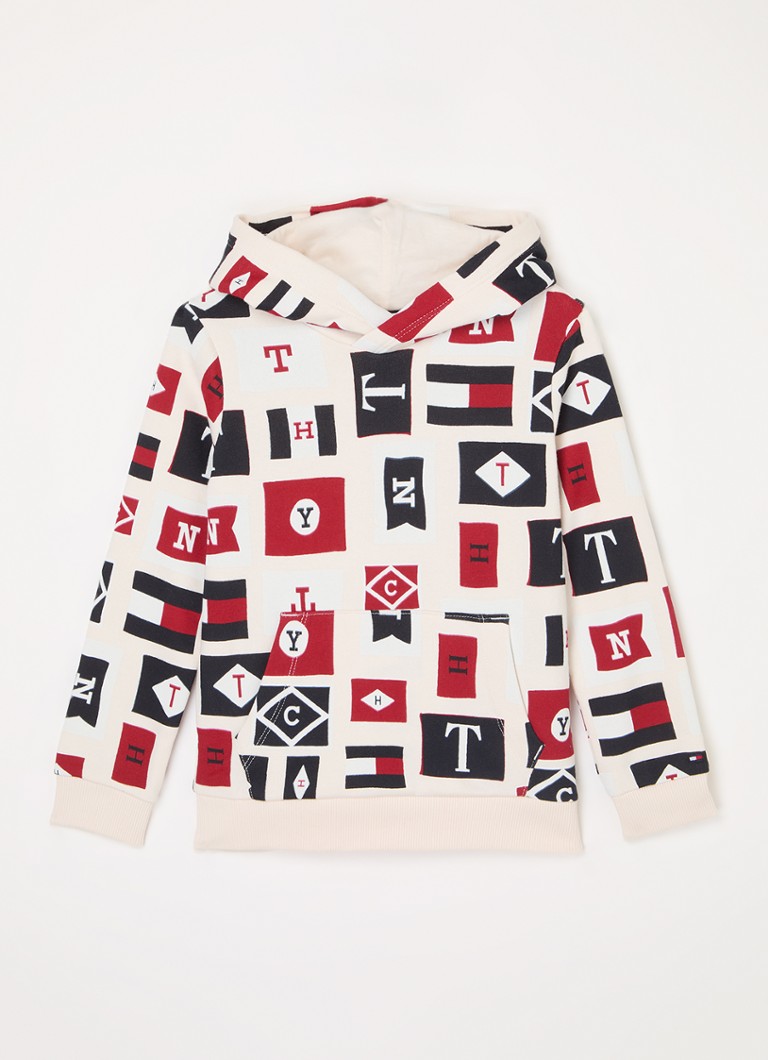 Hanorac cu imprimeu cu logo Tommy Hilfiger