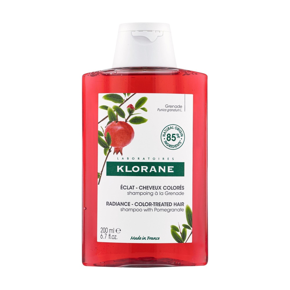 Klorane Klorane - Grenade - Shampoing éclat à la  Grenade - Cheveux colorés 200ml Shampoing