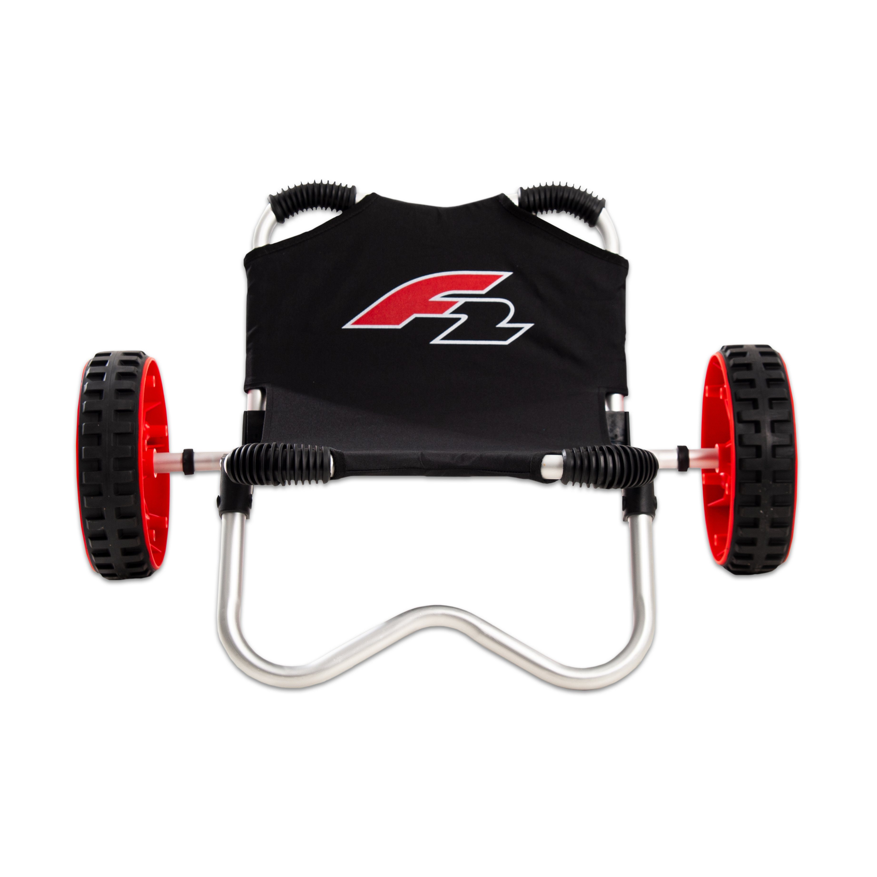 F2 SUP-Transportwagen Beach Buggy, (Packung, 5-St., Transportwagen, 2x Ratschengurte, 2x Räder)