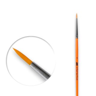 AK Synthetic Brush - Round (1)