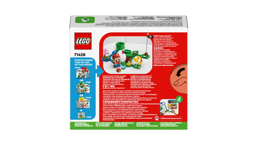 LEGO Super Mario 71428 Yoshis wilder Wald – Erweiterungsset mit 2 Figuren